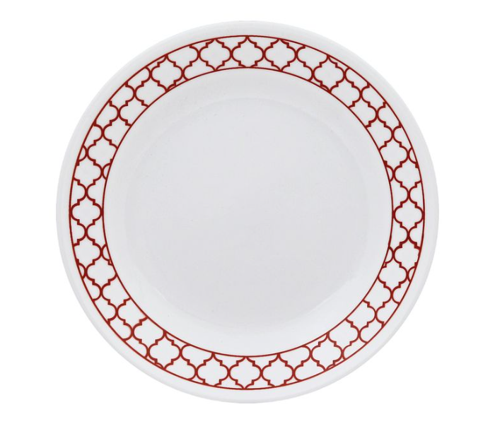 Corelle 1123685 Crimson Trellis 16-piece Dinnerware Set - White and red - Zoom Image 3