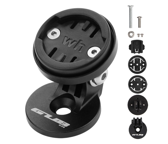 GUB Adjustable Bike Stem Top Cap Mount Holder with 4 Adapters for Garmin, Bryton, Cateye, Wahoo, XOSS Cycling Computers - Zoom Image 3