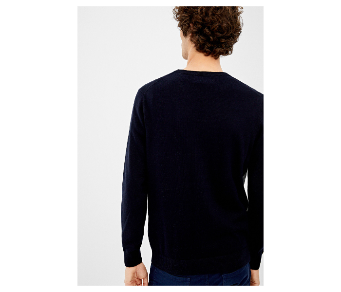 Springfield 006618411 Medium Knitwear for Men - Dark Blue - Zoom Image 3