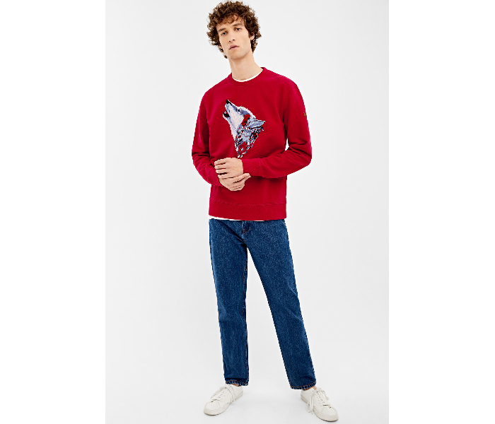 Springfield 009601660 XL Sweatshirt for Men - Red - Zoom Image 1