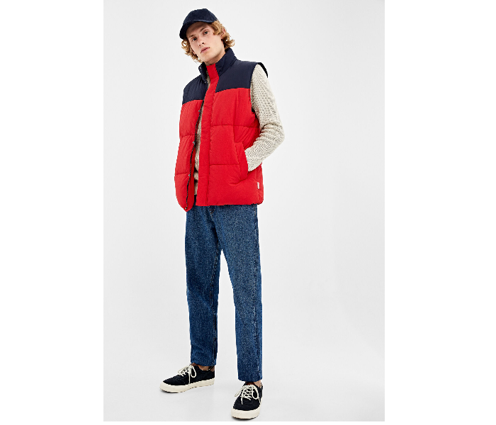 Springfield 095623661 XL Nylon Sports Jacket for Men - Red - Zoom Image 1