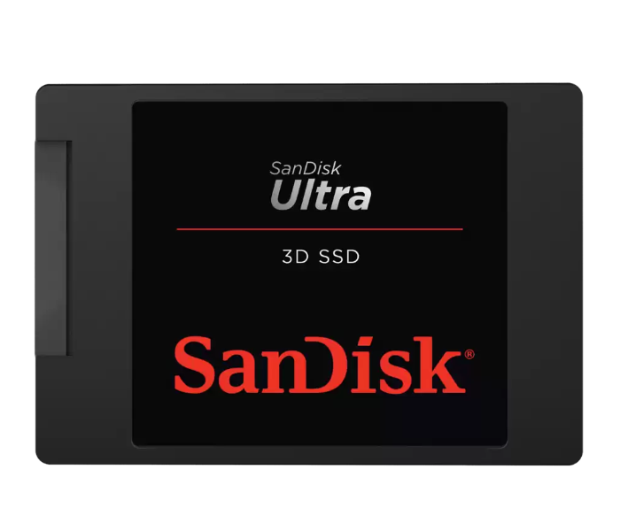 SanDisk SDSSSDH3-2TOO-G25 2TB Ultra 3D SSD - Black - Zoom Image 2