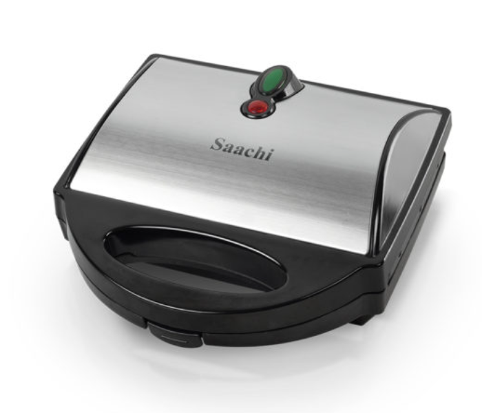 Saachi HD1546 700W Non Stick Waffle Hot Dog Maker - Black and Silver - Zoom Image 2