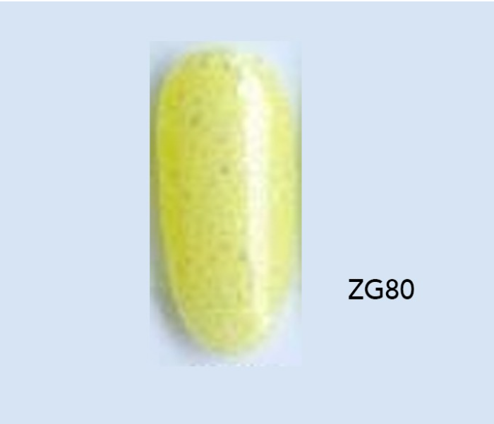 D Ellse ZG80 15ml Professional Glitter Gel Nail Polish - Yellow - Zoom Image 3