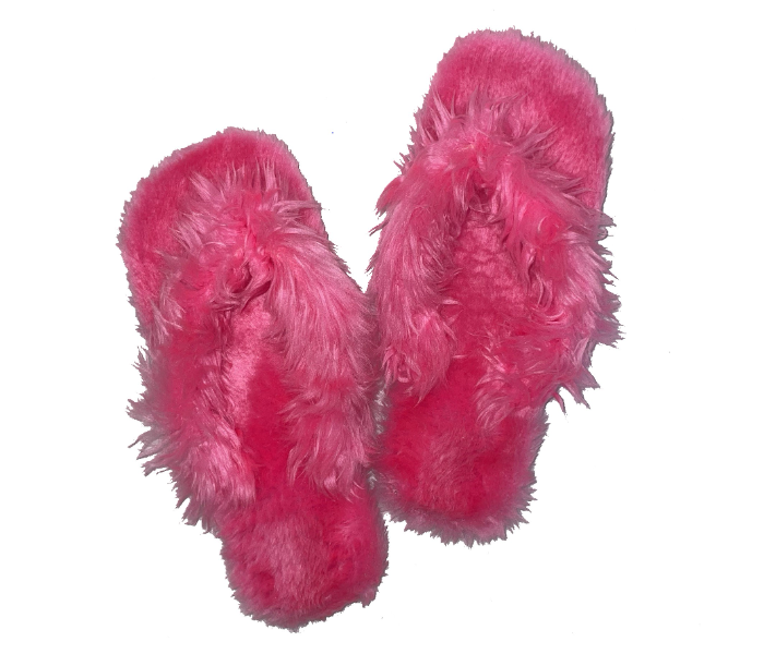 Casual LFV56 US 09 Daily Wear Soft Flat Home Slippers for Women - Pink - Zoom Image