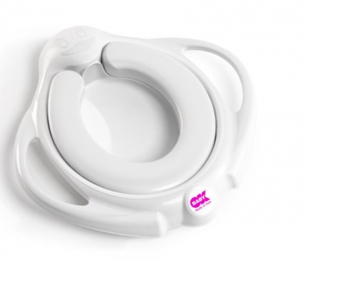 OKBaby 038825-68 Pinguo Soft Toilet Seat Reducer - White - Zoom Image