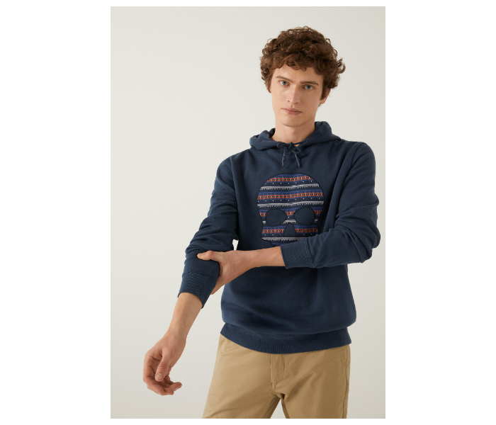 Springfield 009943012 XS Jersey Knitwear for Men - Medium Blue - Zoom Image 1