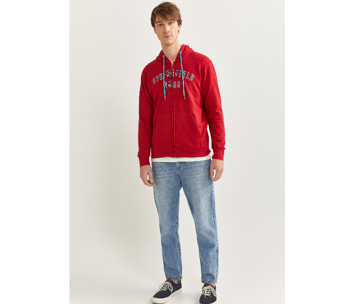 Springfield 009608360 Medium Sweatshirt for Men - Red - Zoom Image 2