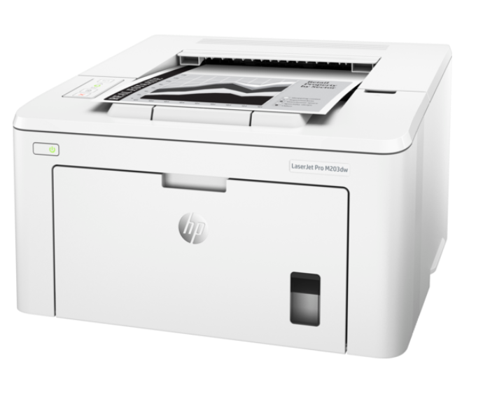 HP G3Q47A M203dw LaserJet Pro Printer - White - Zoom Image 2