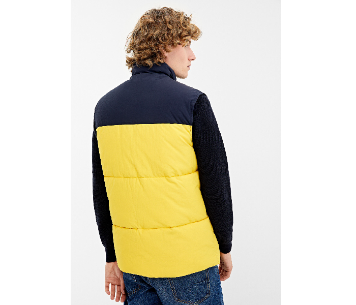 Springfield 095623607 Small Nylon Sports Jacket for Men - Yellow - Zoom Image 3