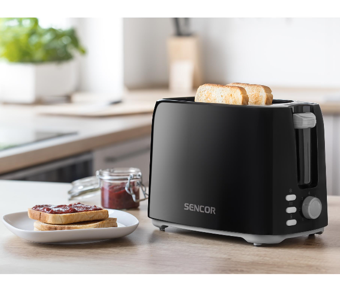 Sencor STS 2607BK 750W 2 Slot Toaster - Black - Zoom Image 7