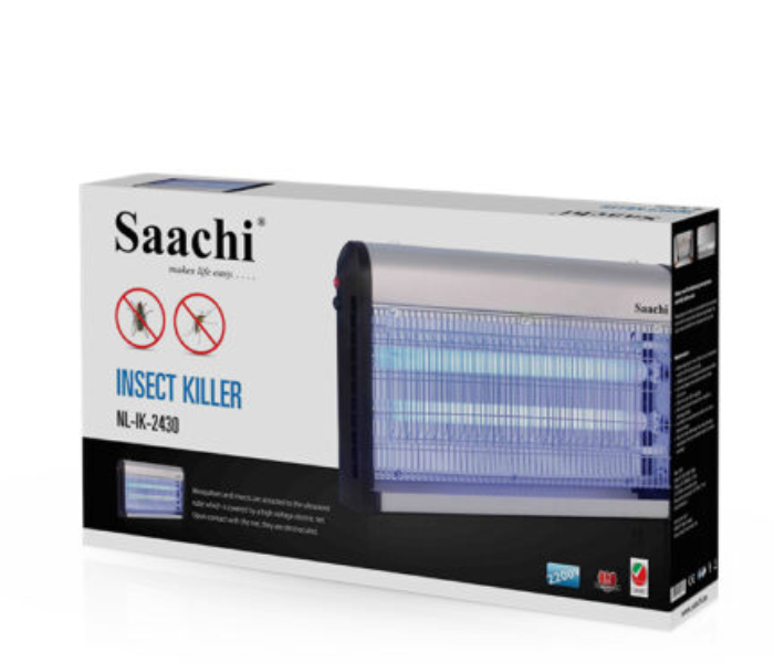 Saachi IK-2430 39W Insect Killer with Ultra Violet Tubes - White - Zoom Image 2