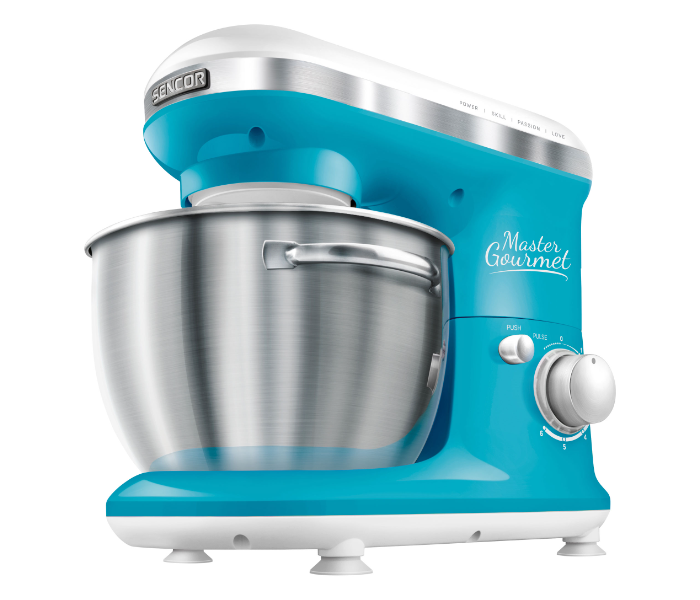 Sencor STM 3627TQ 600W 4 Litre Stand Mixer - Turquoise - Zoom Image 2