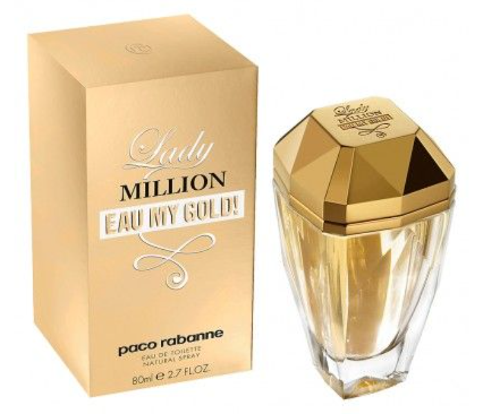 Paco Rabanne 80ml Lady Million Eau my Gold Eau de Toilette for Women - Zoom Image