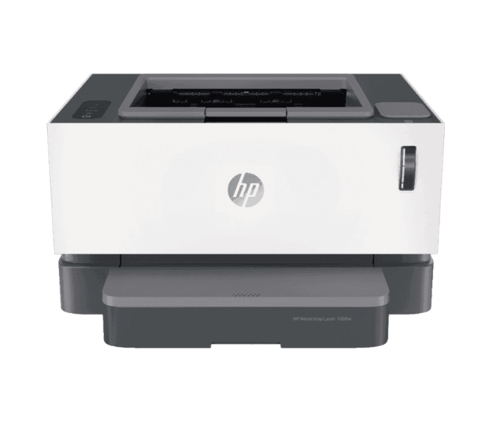 HP 4RY23A 1000W Neverstop Laser Wireless Mono Printer - White and Grey - Zoom Image 1