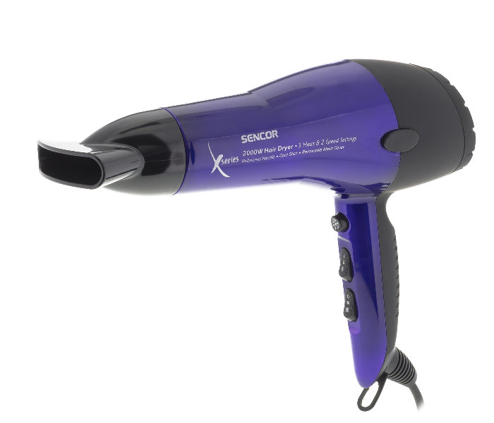 Sencor SHD 6600V 2000W Hair Dryer - Black and Purple - Zoom Image 2