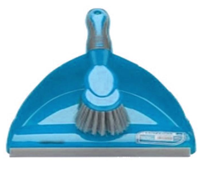 Britemax Bm701 Dustpan With Brush-Print - Blue - Zoom Image