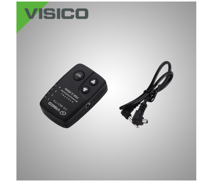 Visico VC-801TX Remote Control - Black - Zoom Image 2