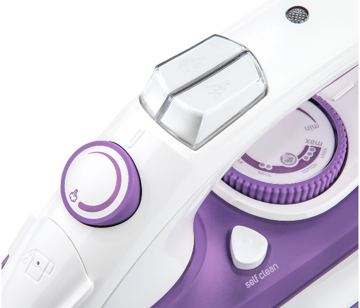 Sencor SSI 8441VT 2200W Steam Iron - White and Purple - Zoom Image 4