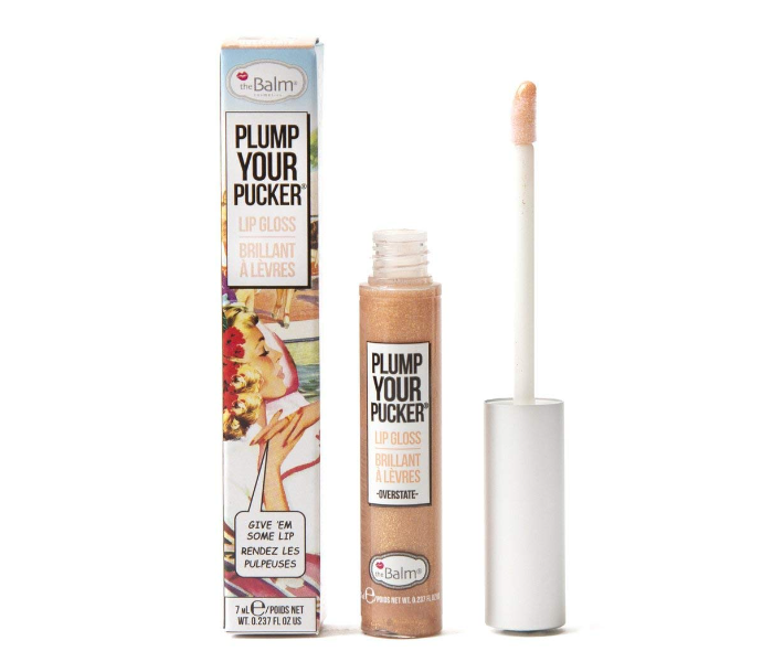 The Balm TBM107COS00056 Plump Your Pucker Overstate Lipgloss - Zoom Image 3