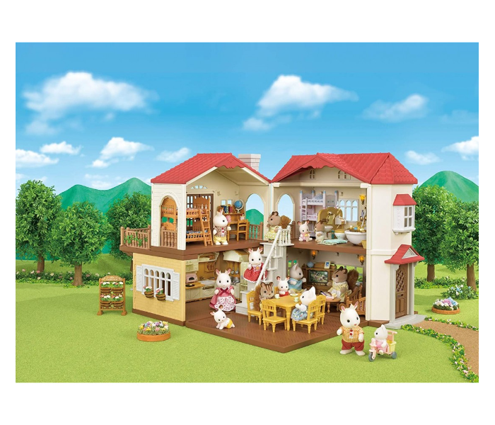 Sylvanian EPO106TOY00402 Family Red Roof Country Home - Zoom Image 1