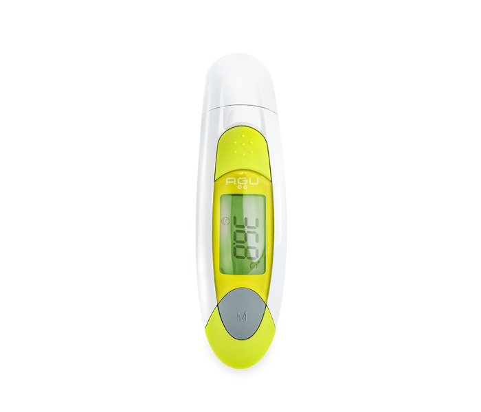 Agu Baby AGU IHE3 Infrared Thermometer - Green and White - Zoom Image