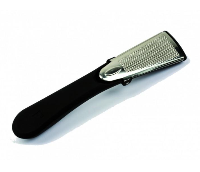 Beautytime BT165 Professional Metal Foot File - Black and Silver - Zoom Image