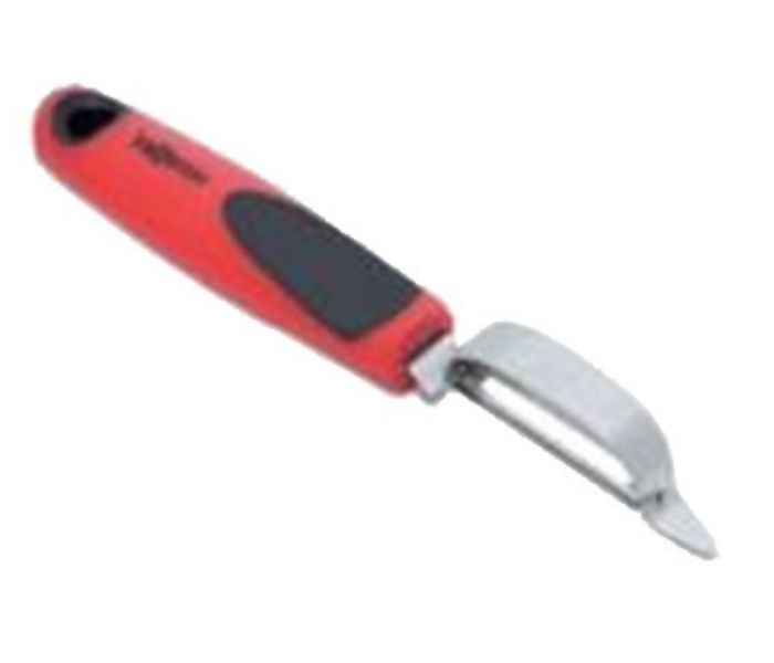 Homeway HW-2024N Stainless Steel Swivel Peeler - Red - Zoom Image