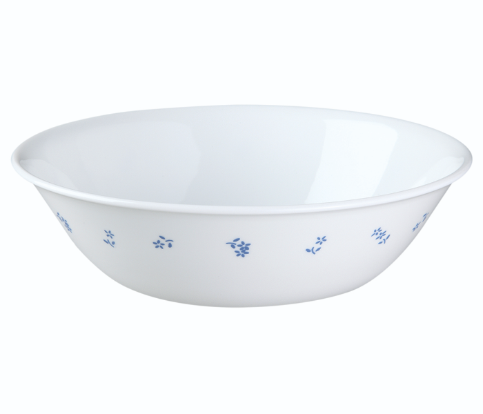 Corelle  6017593 Livingware 1Qt Serving Bowl Provincial Blue - White - Zoom Image