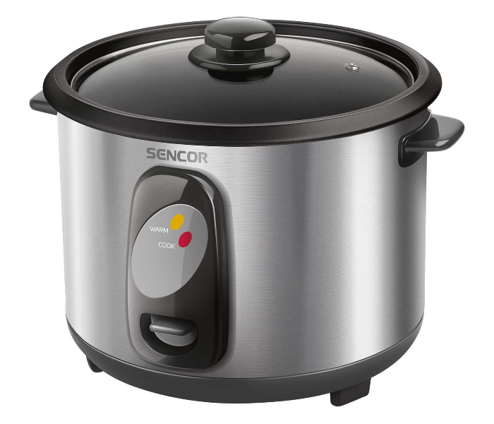 Sencor SRM 1000SS 400W 1 Litre Stainless Steel Rice Cooker - Silver - Zoom Image 1