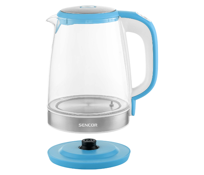 Sencor SWK 2192BL 2200W 2 Litre Glass Kettle - Sky Blue - Zoom Image 4