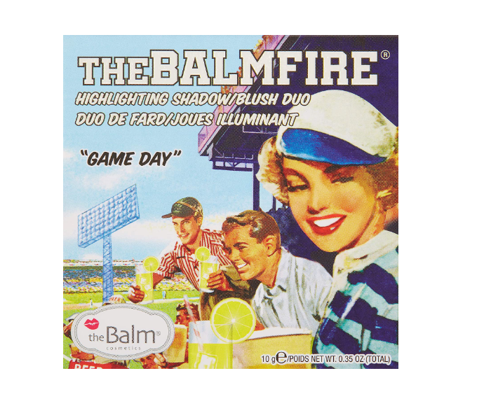 The Balm TBM107COS00461 Duo Fire Game Day Shimmery Highlighting Blush - Zoom Image 2