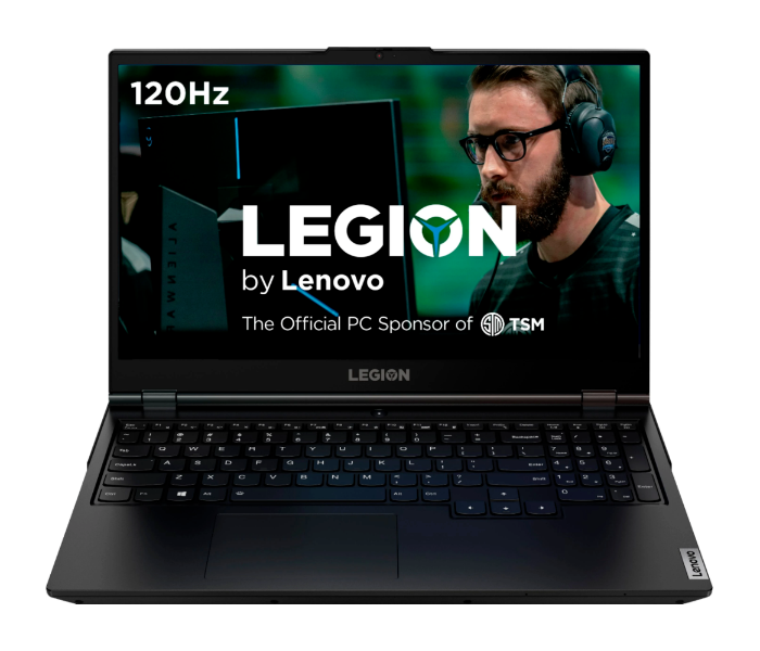 Lenovo Legion 5 15.6 FHD 120Hz Intel Core i7-10750H Processor 16GB RAM 1TB SSD 4GB NVIDIA GeForce GTX 1650Ti Graphics Backlit Keyboard Windows 10 Gaming Laptop - Black - Zoom Image 1