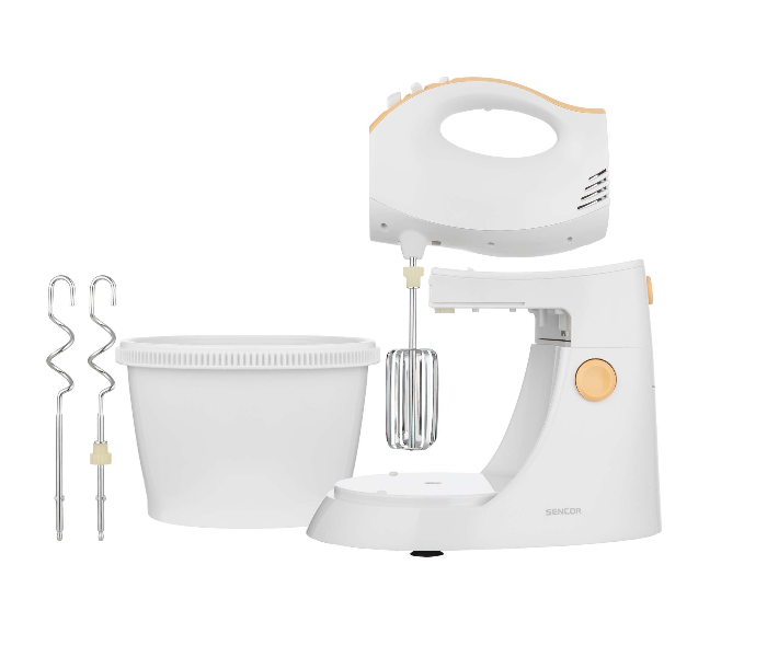 Sencor SHM 5330 500W Hand Mixer with Bowl - White(duplicate) - Zoom Image 2