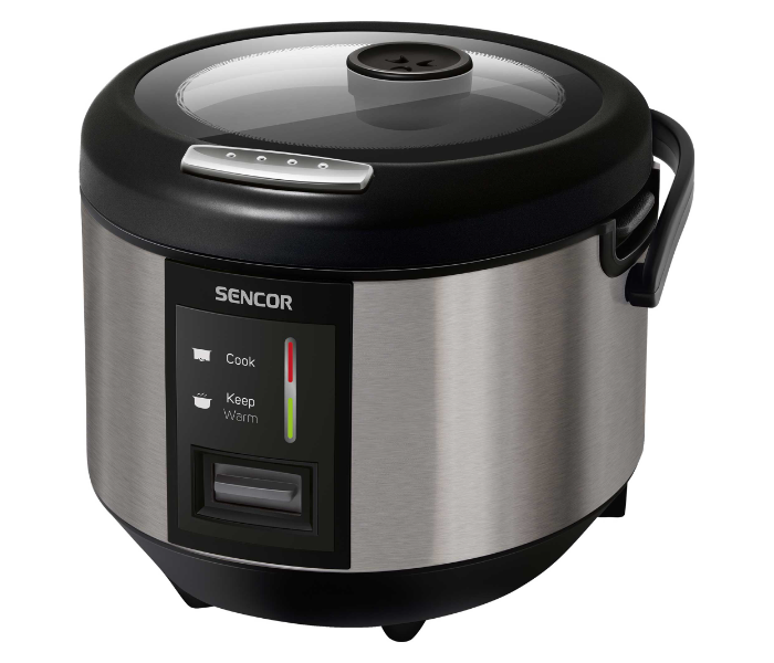 Sencor SRM 1890SS 700W 1.8 Litre Stainless Steel Rice Cooker - Silver - Zoom Image 1