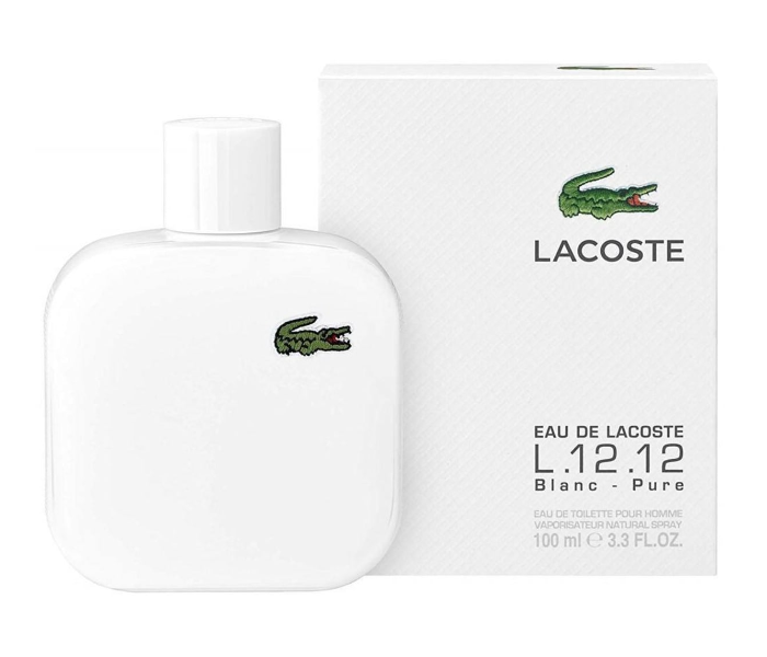 Lacoste 100 ml Eau de Lacoste L.12.12 Blanc Eau de Toilette for Men - Zoom Image