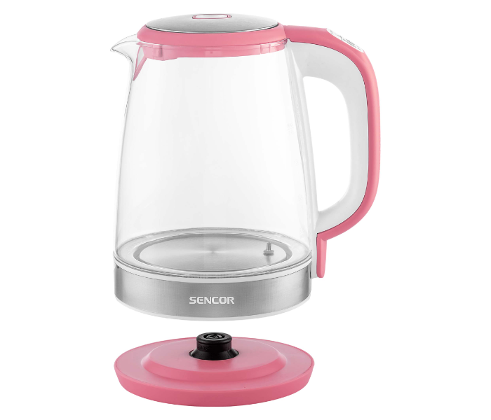 Sencor SWK 2194RD 2200W 2 Litre Glass Kettle - Red - Zoom Image 4