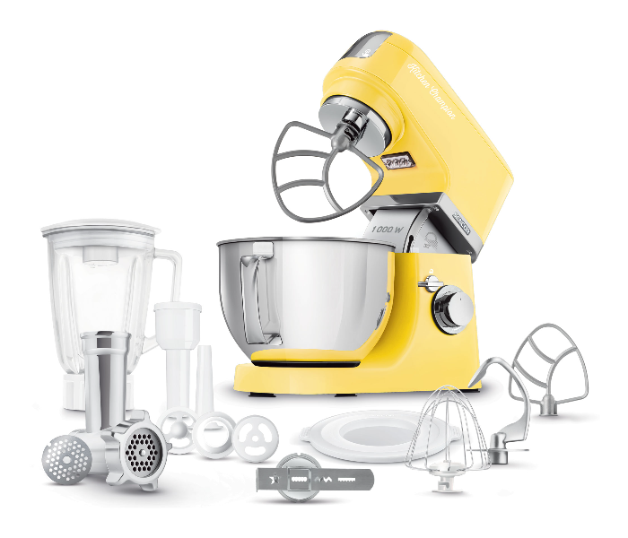 Sencor STM 6356YL1000W Food Processor - Yellow - Zoom Image 1