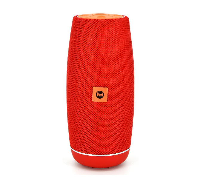 Microdigit MRS372T Mini Portable Bluetooth Speaker - Red and Orange - Zoom Image 1