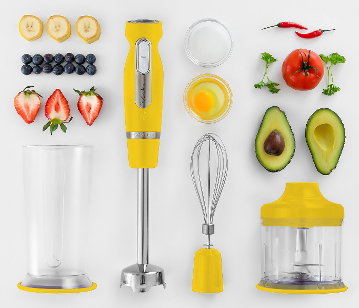 Sencor SHB 4466YL 800W Hand Blender Set - Yellow - Zoom Image 13