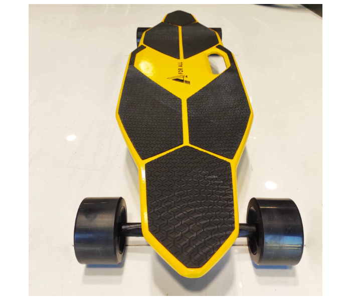 For All 500W E-Skate Board with Remote Control - Black and Yellow - Zoom Image 2