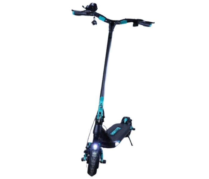 For All 650W VSETT 9 Electric Scooter - Black and Blue - Zoom Image 1