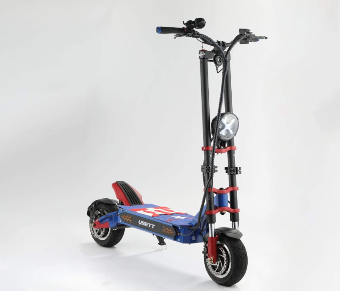 For All 3000W VSETT 11 Plus Electric Scooter with Captain America Design - Zoom Image 1