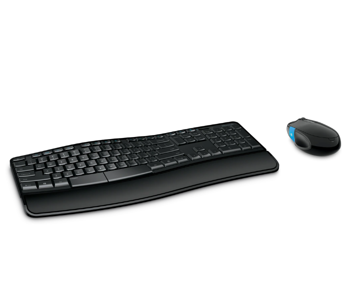 Microsoft Sculpt Comfort Desktop Keyboard and Mouse - Black - Zoom Image 3