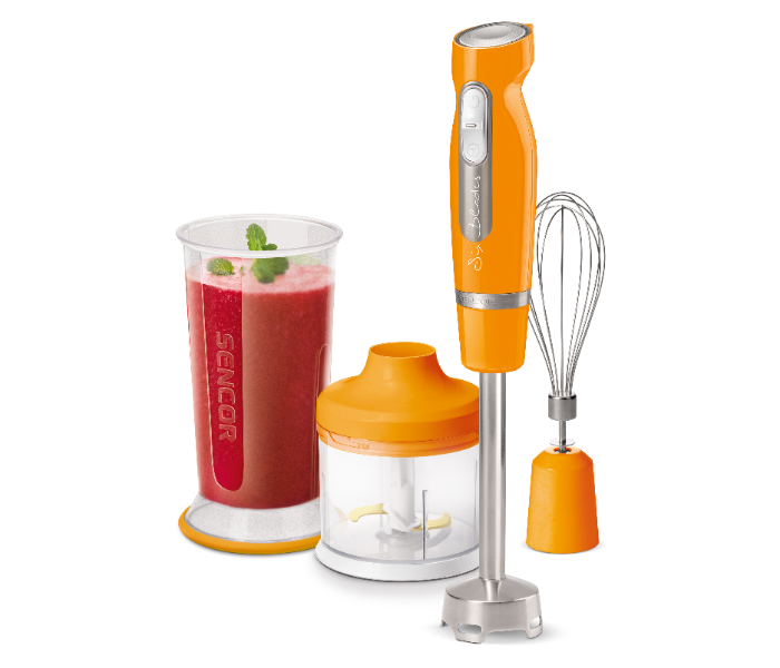 Sencor SHB 4463OR 800W Hand Blender Set - Orange - Zoom Image 1