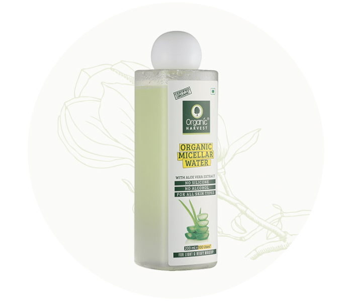 Organic Harvest 200 ml Organic Micellar Water with Aloe Vera Extract - Zoom Image 2