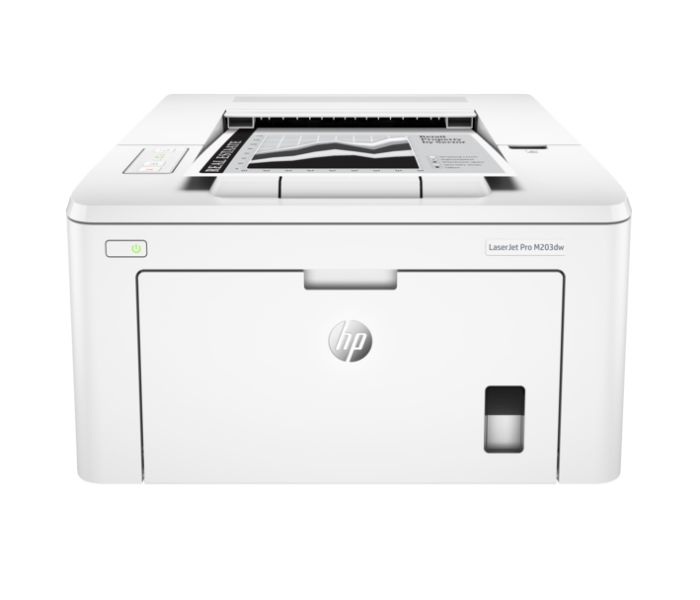 HP G3Q47A M203dw LaserJet Pro Printer - White - Zoom Image 1