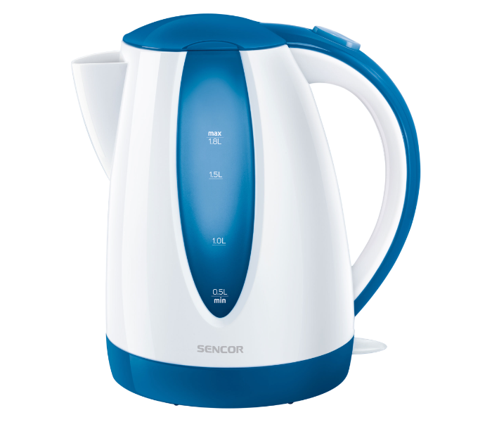 Sencor SWK 1812BL 2000W 1.8 Litre Electric Kettle - White and Blue - Zoom Image 1