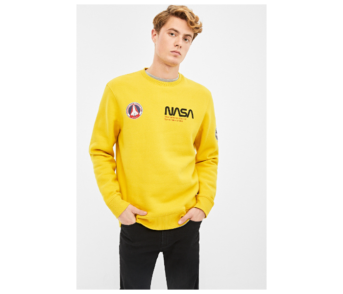 Springfield 009626107 XXL Sweatshirt for Men - Yellow - Zoom Image 3