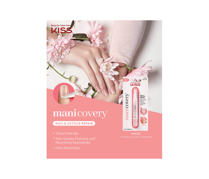 Kiss KSS107COS00219 Manicovery Nail and Cuticle Repair Pen - White - Zoom Image 5